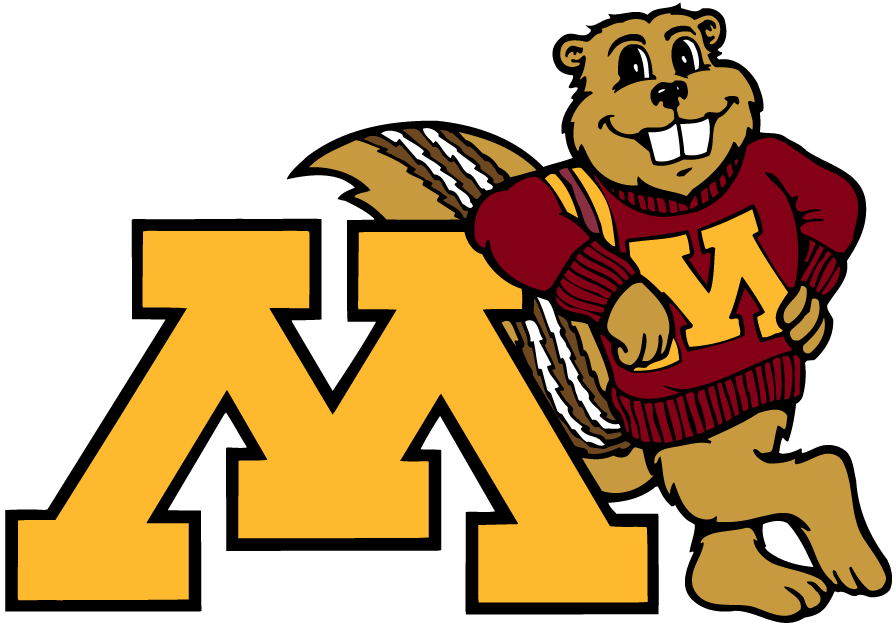 Minnesota Golden Gophers 1986-Pres Mascot Logo v6 diy iron on heat transfer